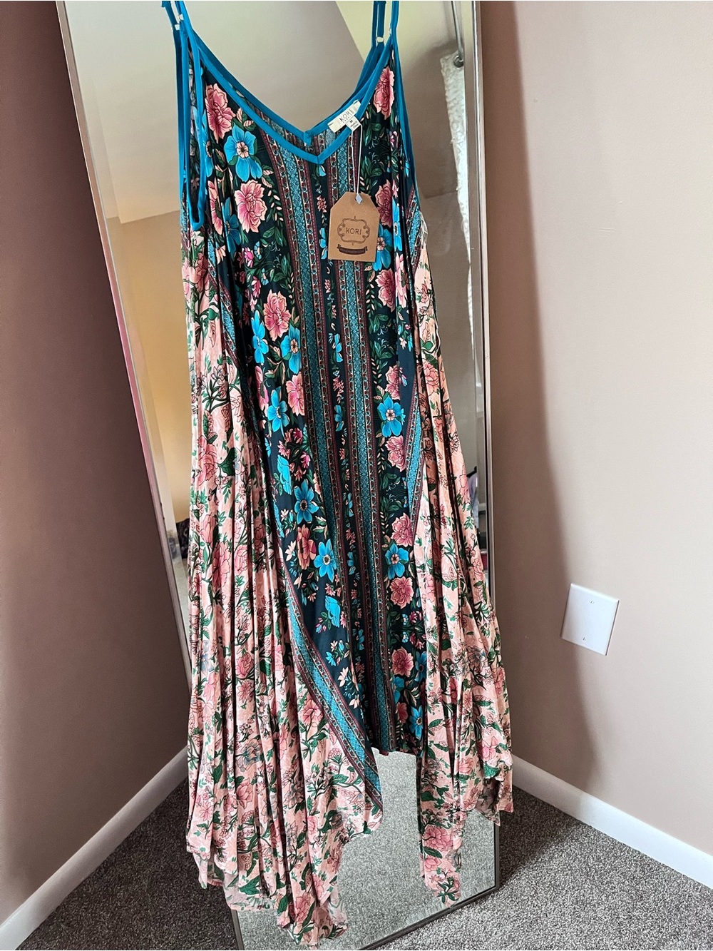 Kori Boho Floral Dress